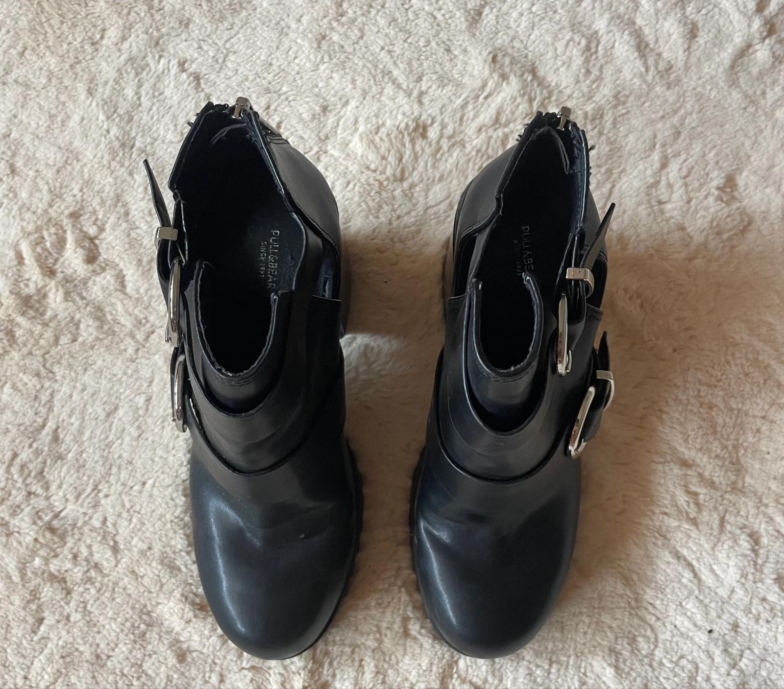Botinas pretas de salto Pull&Bear – Tamanho 36 – photo 7